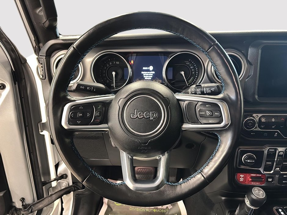 2022 Jeep Wrangler 4xe RUBICON 4X4 BRANCHABLE - CUIR - GPS-8