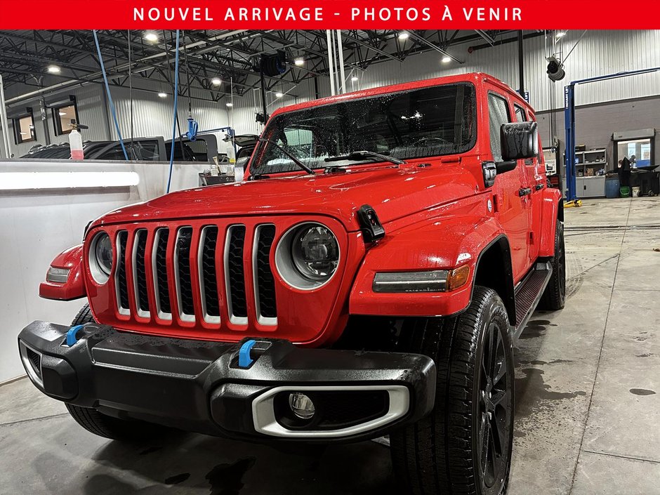 2023 Jeep Wrangler 4xe UNLIMITED SAHARA | TOIT SKY ONE TOUCH-0