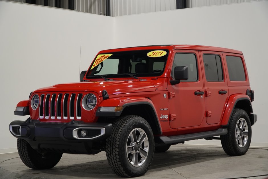 2021 Jeep Wrangler Unlimited Sahara TOIT SKYVIEW  +++ in Saint-Hyacinthe, Quebec