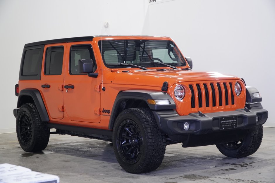 Jeep Wrangler SPORT S 4X4 // NAVIGATION // TEMPS FROIDS 2023-2