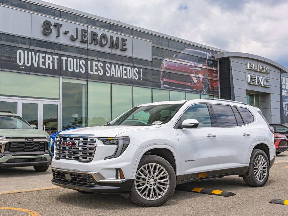 2025 GMC Acadia in St-Jérôme, Quebec - w940px