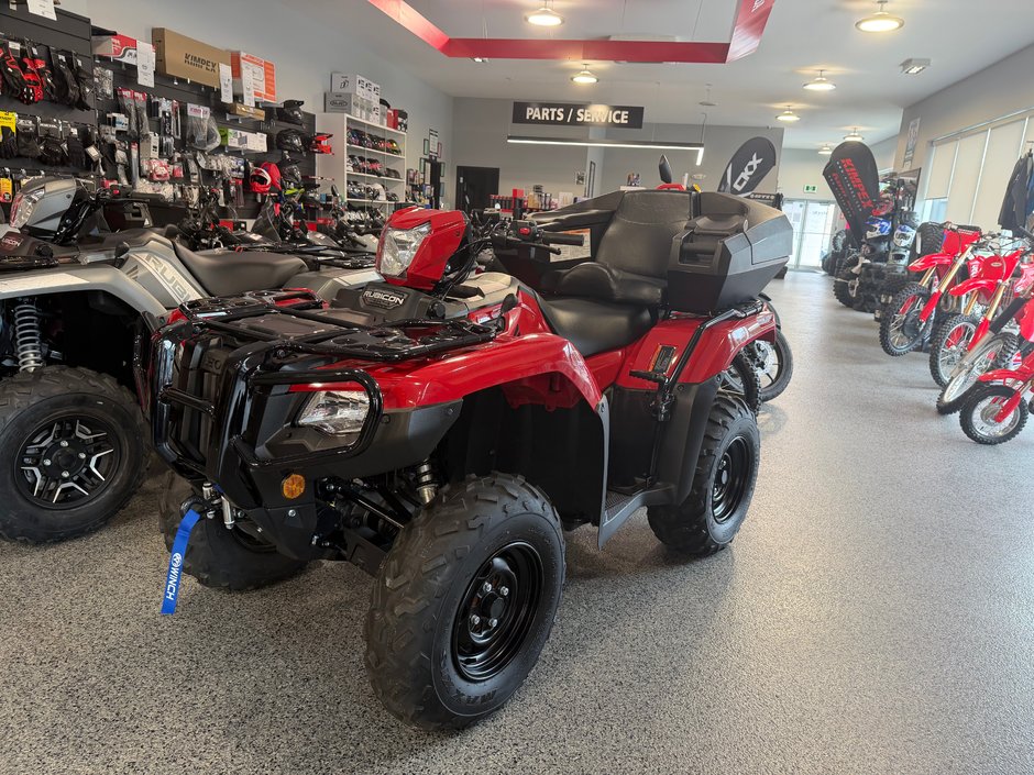 2026 Honda ATV RUBICON 520 DCT-Red