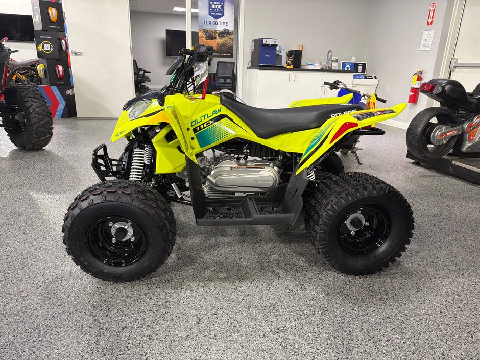 2026 Polaris Outlaw 110-Lime Squeeze