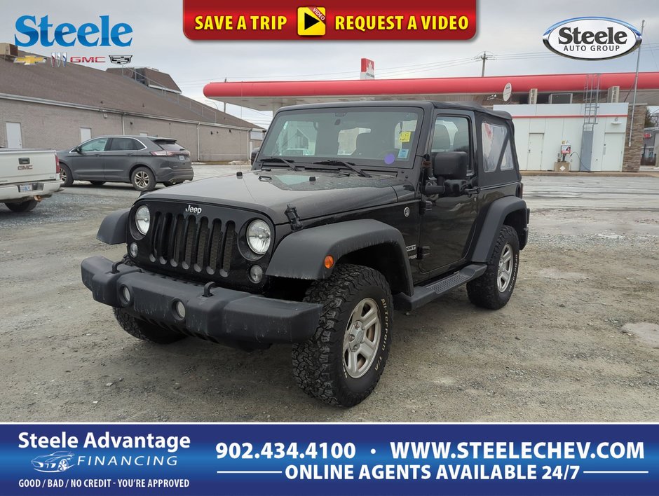 2018 Jeep Wrangler JK Sport *GM Certified* in Dartmouth, Nova Scotia - w940px