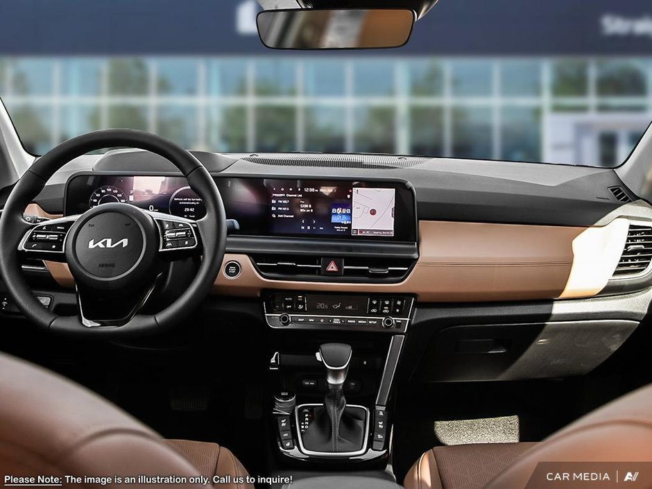 2025 Kia Seltos SX - Brown Interior-21