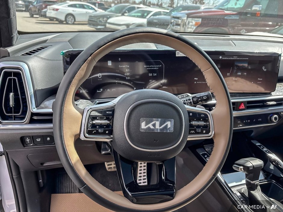 2025 Kia Sorento X-PRO Olive Brown Interior-7