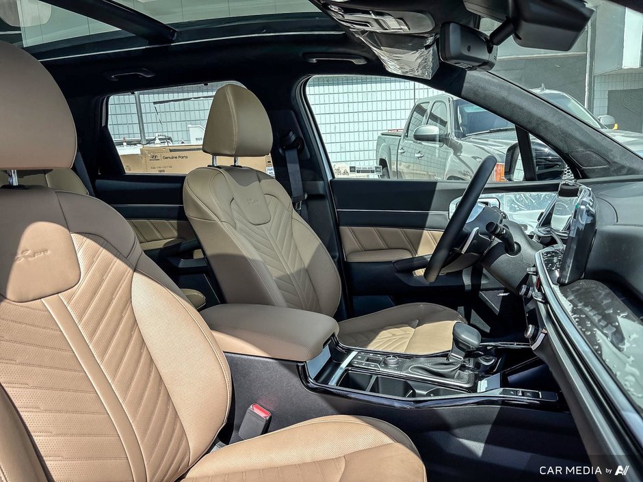 2025 Kia Sorento X-PRO Olive Brown Interior-9