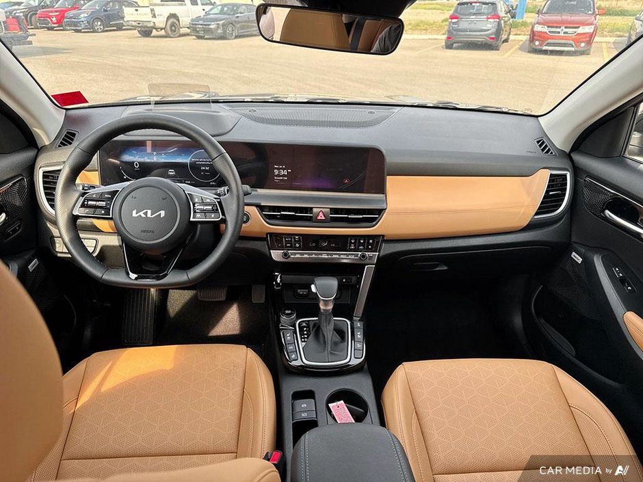 2025 Kia Seltos SX - Brown Interior-24