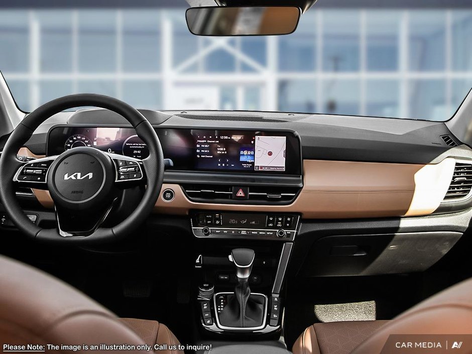 2025 Kia Seltos SX - Brown Interior-21