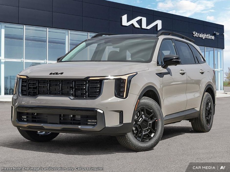 2025 Kia Sorento X-PRO Olive Brown Interior-0