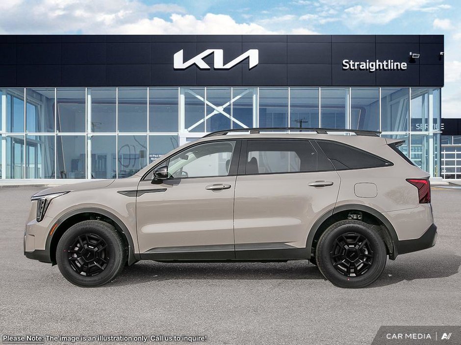 2025 Kia Sorento X-PRO Olive Brown Interior-2