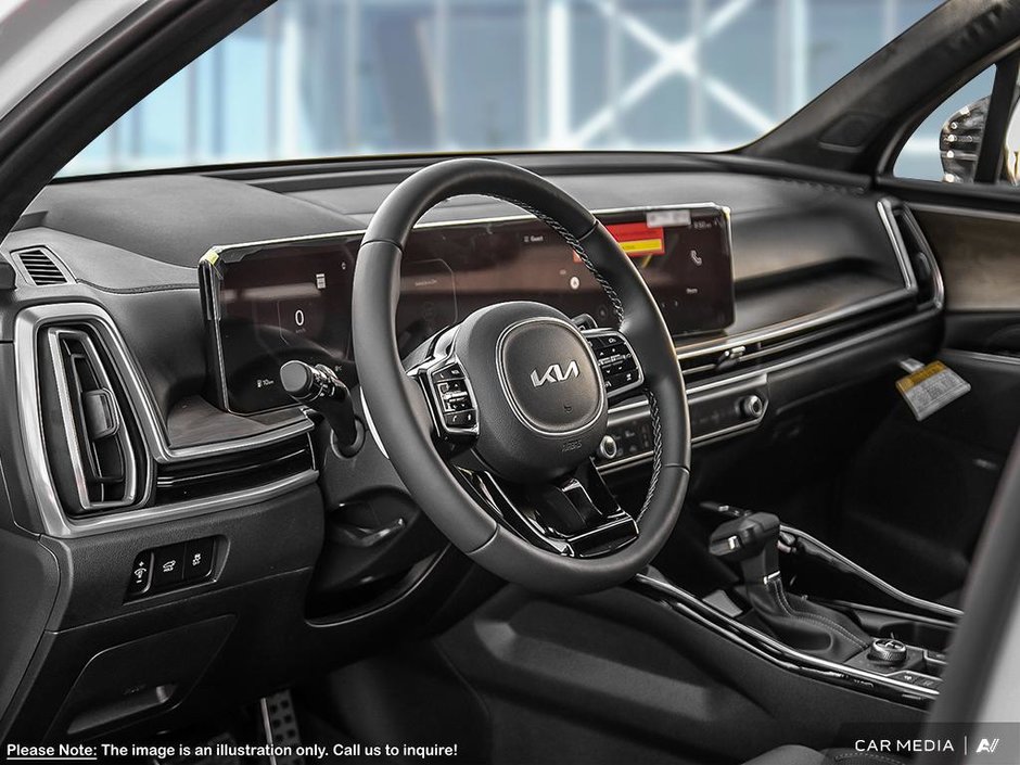 2025 Kia Sorento X-PRO Olive Brown Interior-10