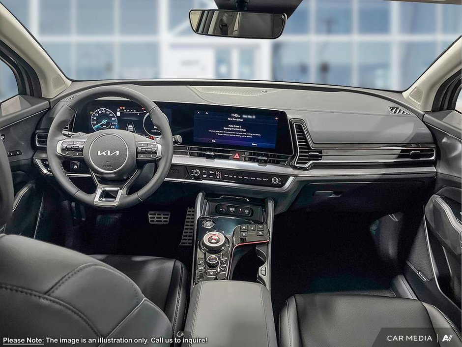 2025 Kia SPORTAGE PHEV SX - Black Interior-17