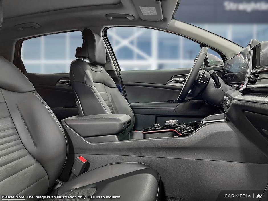 2025 Kia SPORTAGE PHEV SX - Black Interior-15