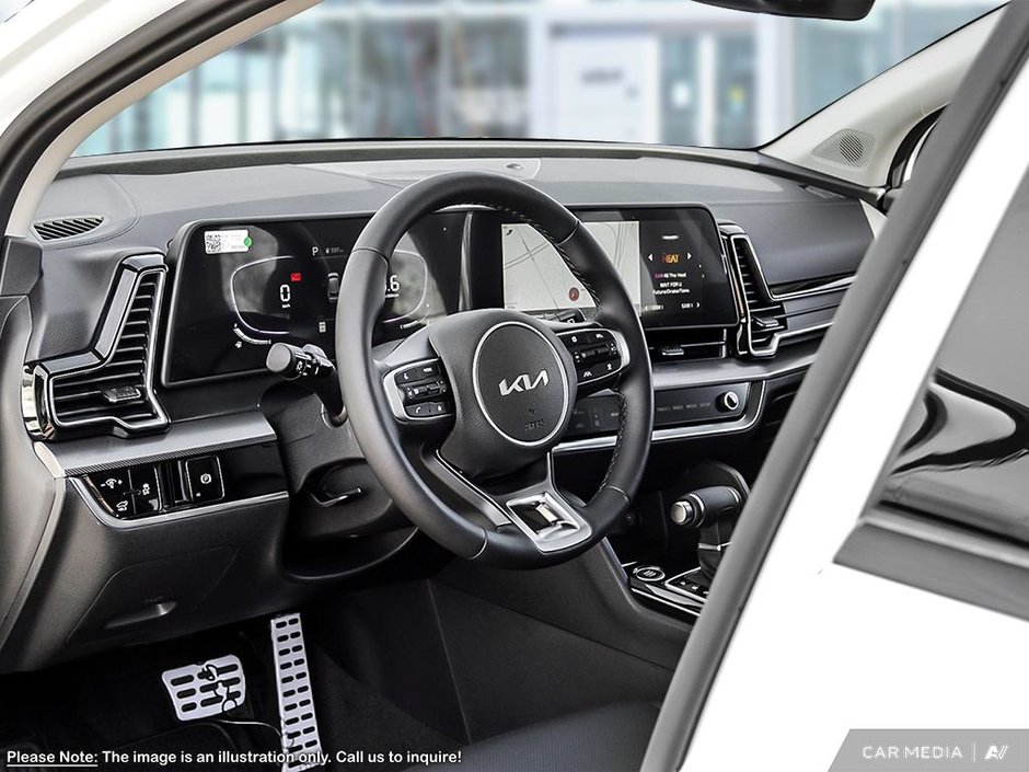 2025 Kia Sportage EX Premium - Red Interior-11
