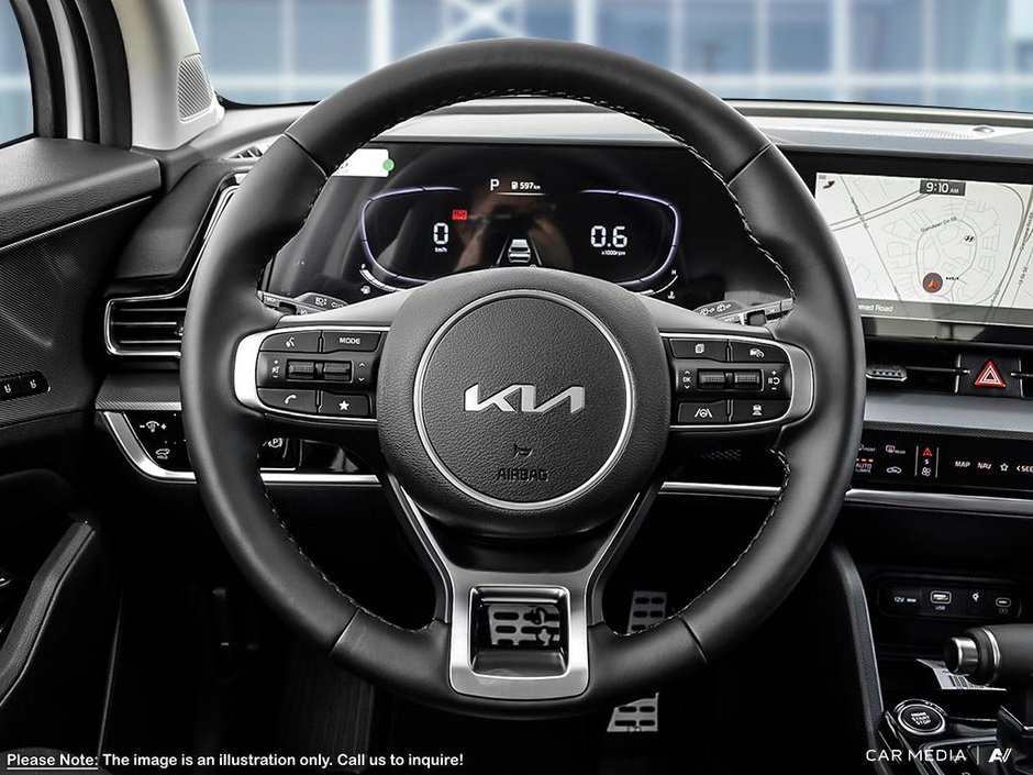 2025 Kia Sportage EX Premium - Red Interior-12