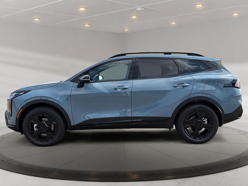 2026 Kia Sportage X-Line Limited striking blue color, top of the line features, advanced tech and safety features