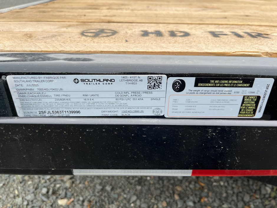 2026 Southland LBAT7-20-5