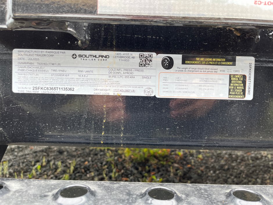 2026 Southland LBAT8-616 TLT-4