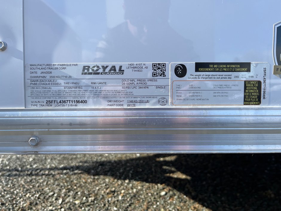 2026 Southland Royal LCHT35-7.518V-86R-2