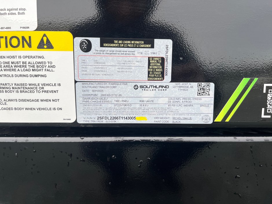 2026 Southland SL510-5K-7