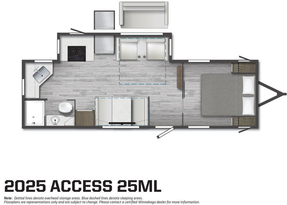 2025 Winnebago Access 25ML in Terrace, British Columbia