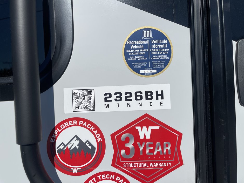 2024 Winnebago MINNIE MS2326BH-10