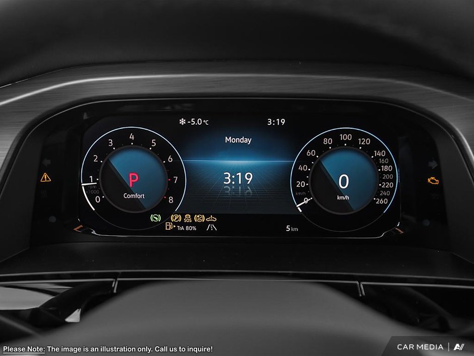 2025 Volkswagen Atlas Cross Sport Comfortline R-Line Black Edition-12
