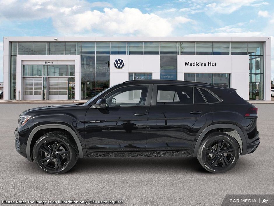 2025 Volkswagen Atlas Cross Sport Comfortline R-Line Black Edition-2