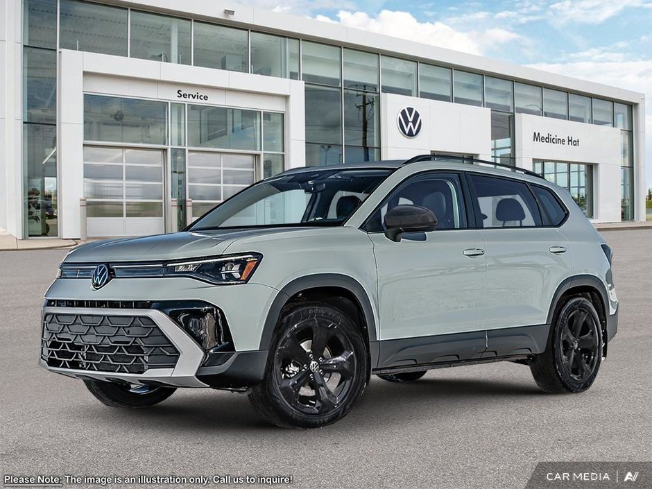 2025 Volkswagen Taos Comfortline Black Edition 4MOTION-0
