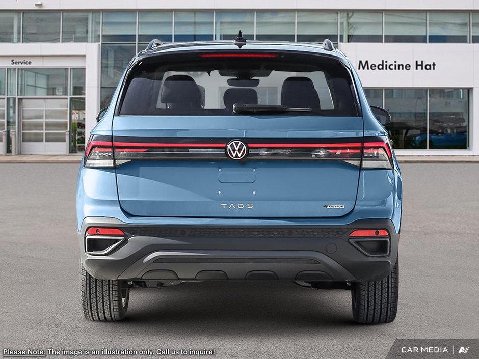 2025 Volkswagen Taos Comfortline Black Edition 4MOTION-4