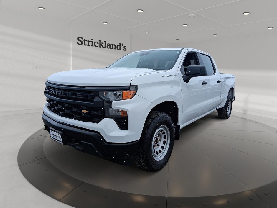2023 Chevrolet Silverado 1500 Crew Cab 4x4 WT / Standard Box in Stratford, Ontario