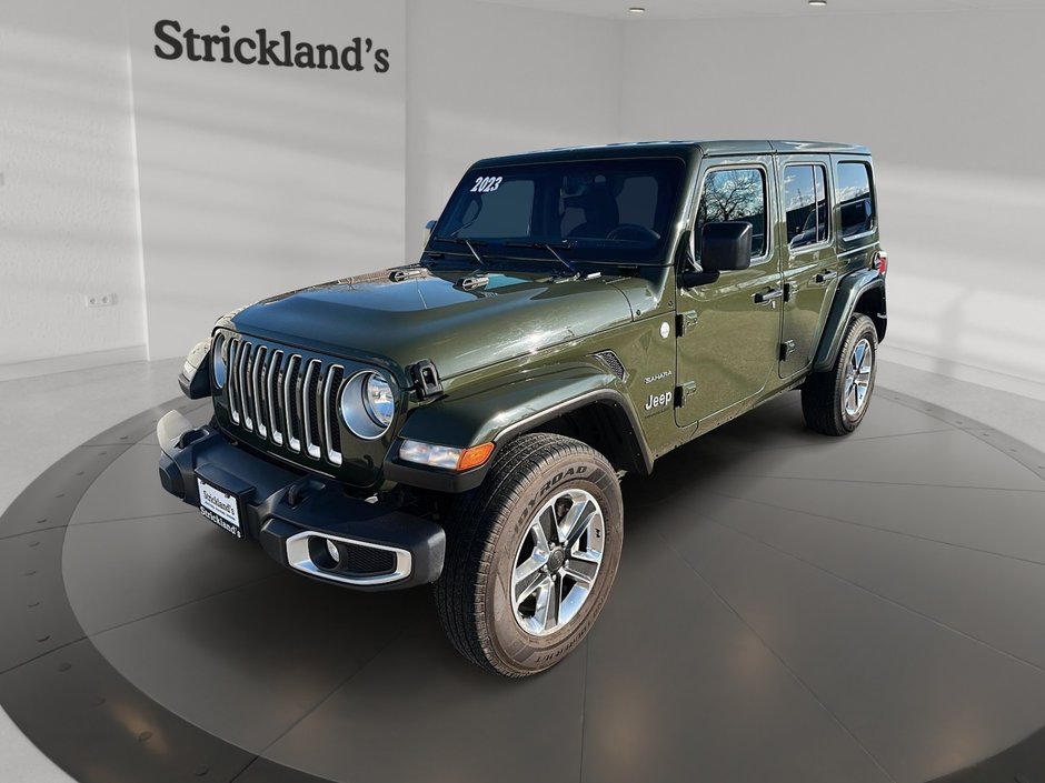 2023 Jeep Wrangler Unlimited Sahara in Stratford, Ontario