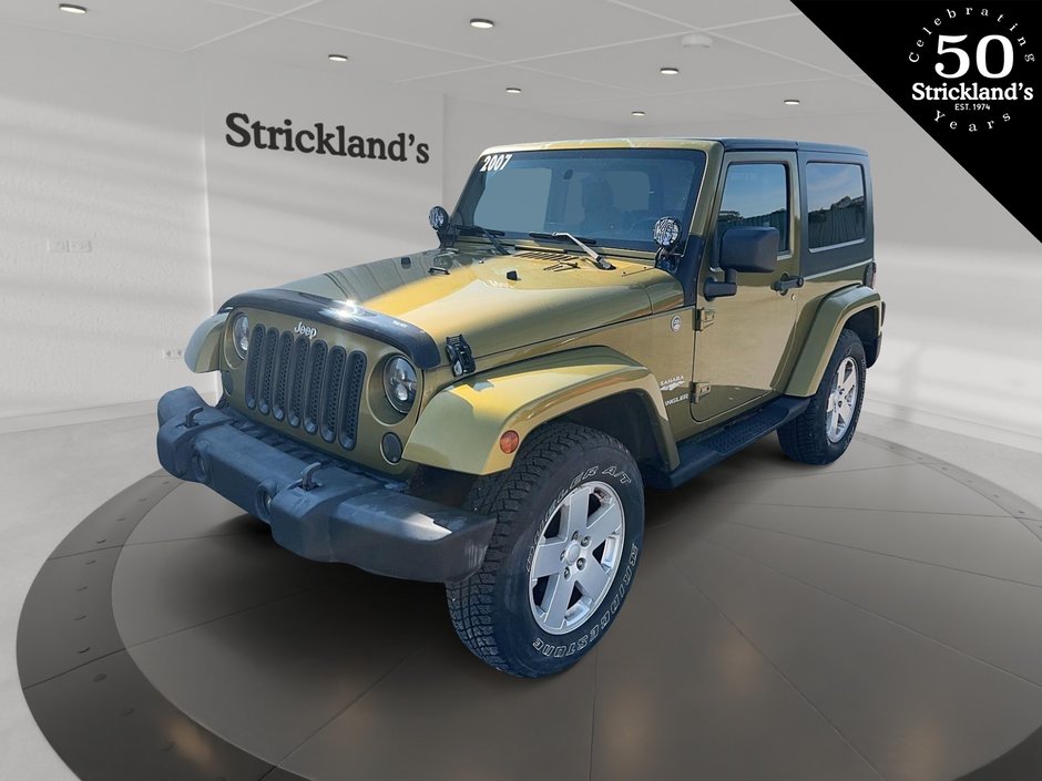 2007  Wrangler Sahara 2D Utility 4WD in Stratford, Ontario