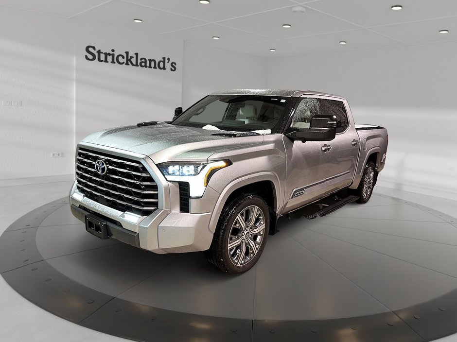 2023  TUNDRA HYBRID CrewMax Capstone in Stratford, Ontario