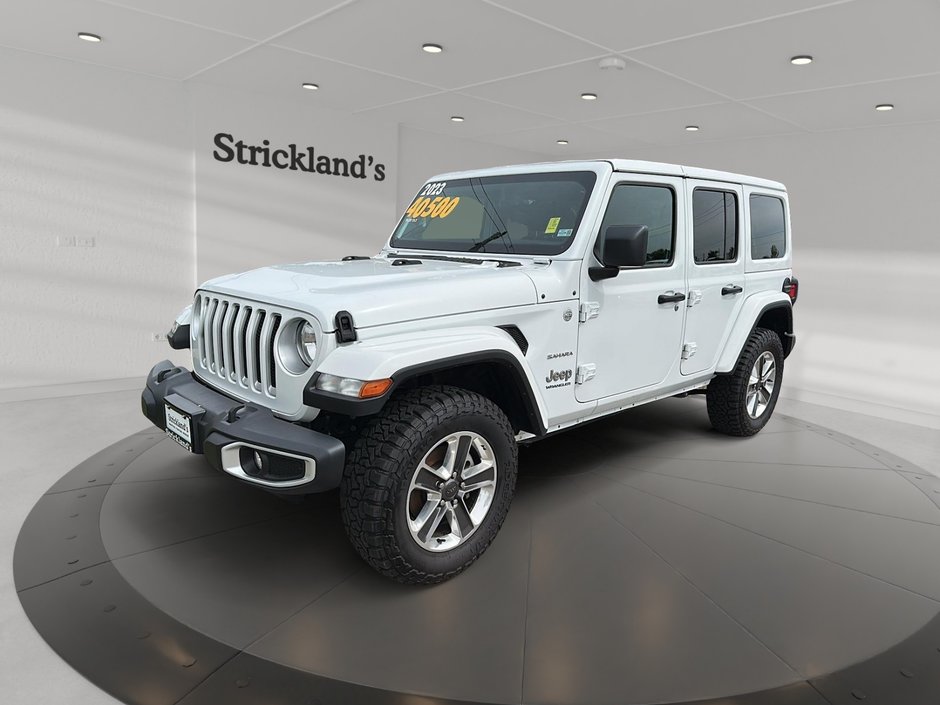 2023 Jeep Wrangler Unlimited Sahara in Brantford, Ontario - w940px