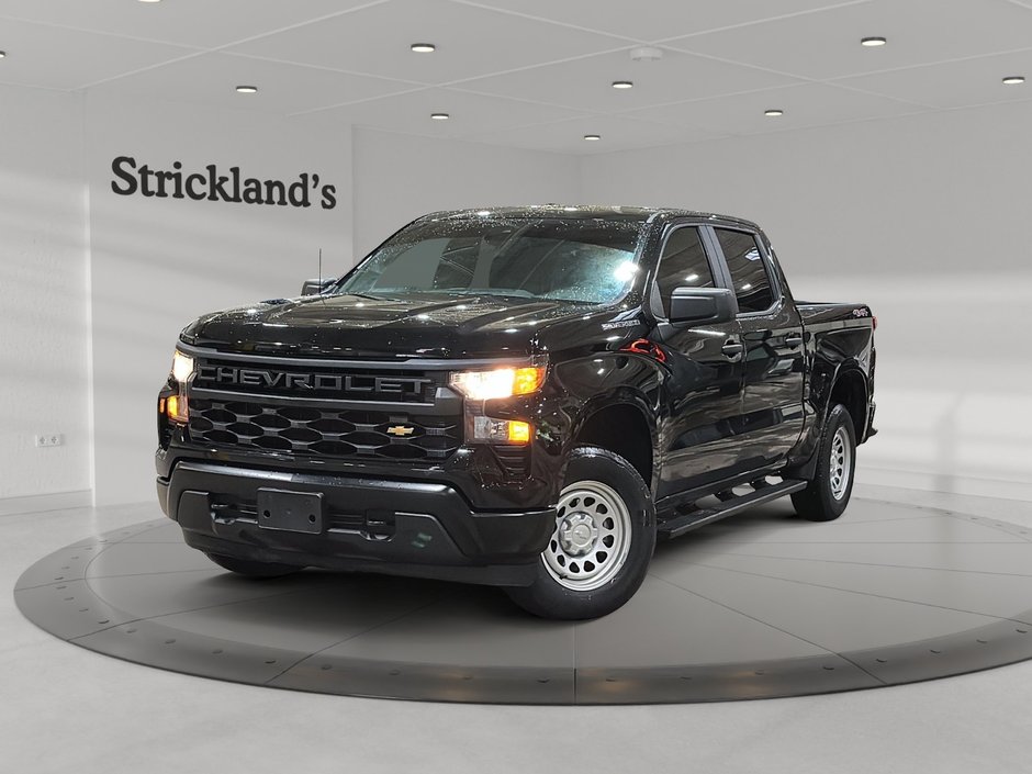 2023 Chevrolet Silverado 1500 CREW CAB 4X4 WT in Stratford, Ontario