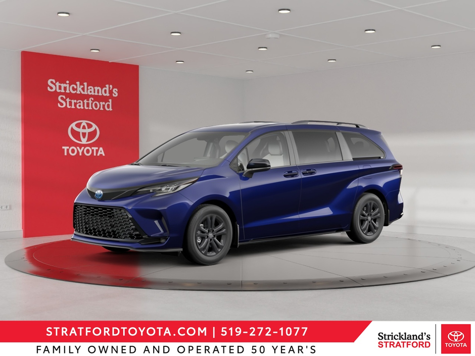 2026 Toyota Sienna Hybrid Sienna XSE AWD 7-Pass in Stratford, Ontario