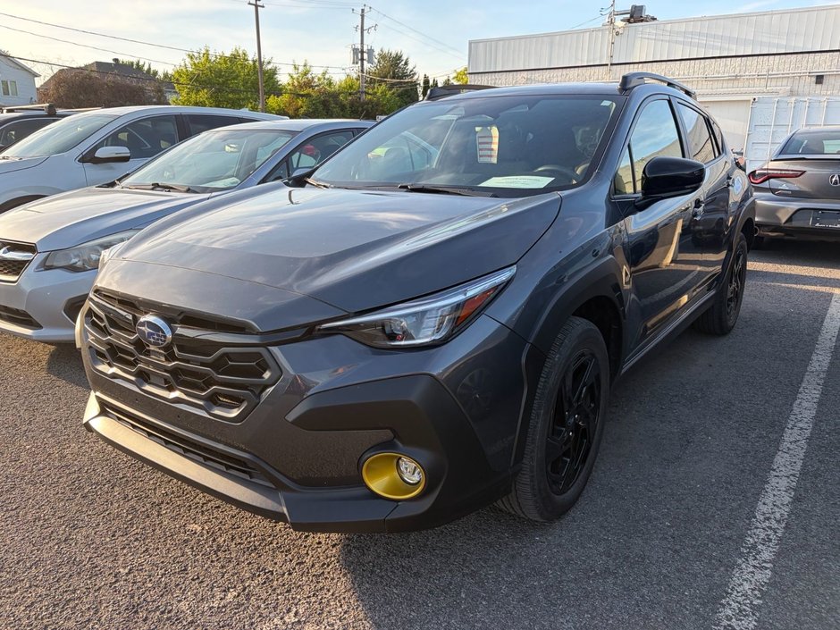 Subaru Crosstrek Onyx // 2.5L, Toit Ouvrant, Mags, Apple Carplay 2024 à Brossard, Québec