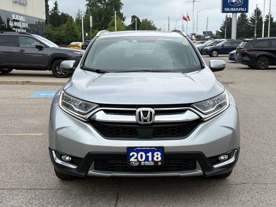 2018 Honda CR-V TOURING ONE OWNER | LOW MILEAGE | CLEAN CARFAX | LEATHER | SUNROOF | HEATED SEATS | HEATED STEERING WHEEL |
