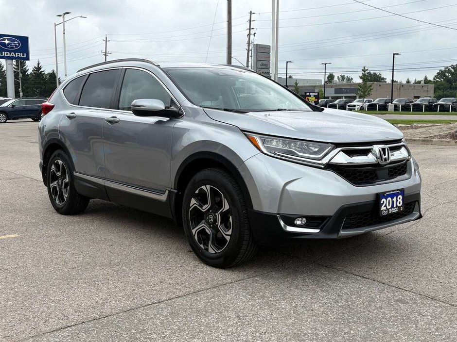 2018 Honda CR-V TOURING ONE OWNER | LOW MILEAGE | CLEAN CARFAX | LEATHER | SUNROOF | HEATED SEATS | HEATED STEERING WHEEL |
