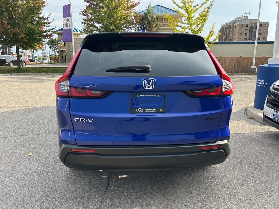 2024 Honda CR-V SPORT HEATED FRONT SEATS | BLACK ALLOYS | REARVIEW CAMERA | REALTIME 4WD | ONE OWNER | CLEAN CARFAX