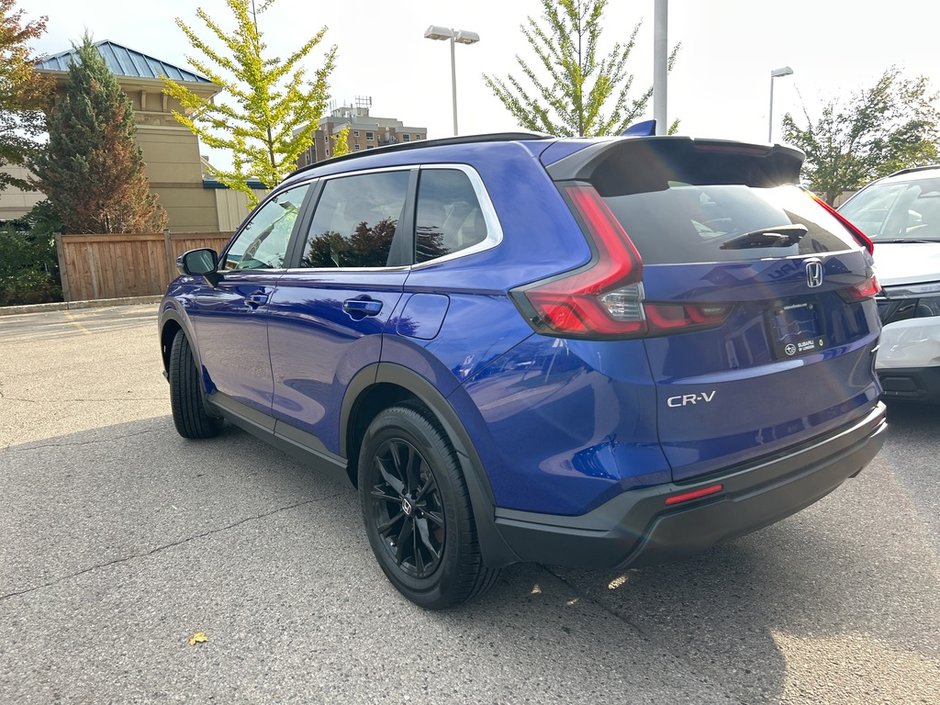 2024 Honda CR-V SPORT HEATED FRONT SEATS | BLACK ALLOYS | REARVIEW CAMERA | REALTIME 4WD | ONE OWNER | CLEAN CARFAX