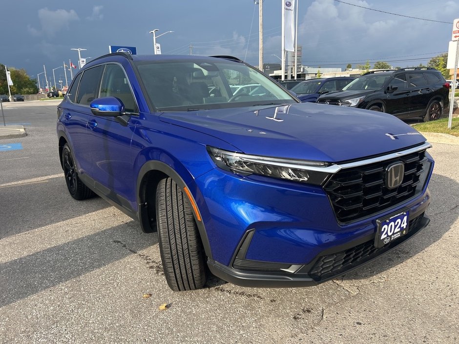 2024 Honda CR-V SPORT HEATED FRONT SEATS | BLACK ALLOYS | REARVIEW CAMERA | REALTIME 4WD | ONE OWNER | CLEAN CARFAX