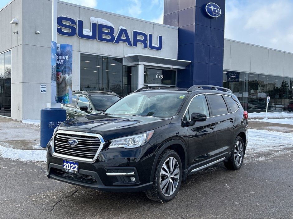 2022 Subaru ASCENT LIMITED 8 SEATER | ONE OWNER | CLEAN CARFAX | DEALER MAINTAINED | EYESIGHT | CARPLAY | AWD | X-MODE