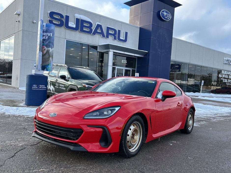 2023 Subaru BRZ SPORT-TECH WINTER TIRES | ONE OWNER | DEALER MAINTAINED | SUBARU BOXER® ENGINE | 228-HP | RWD | CARPLAY