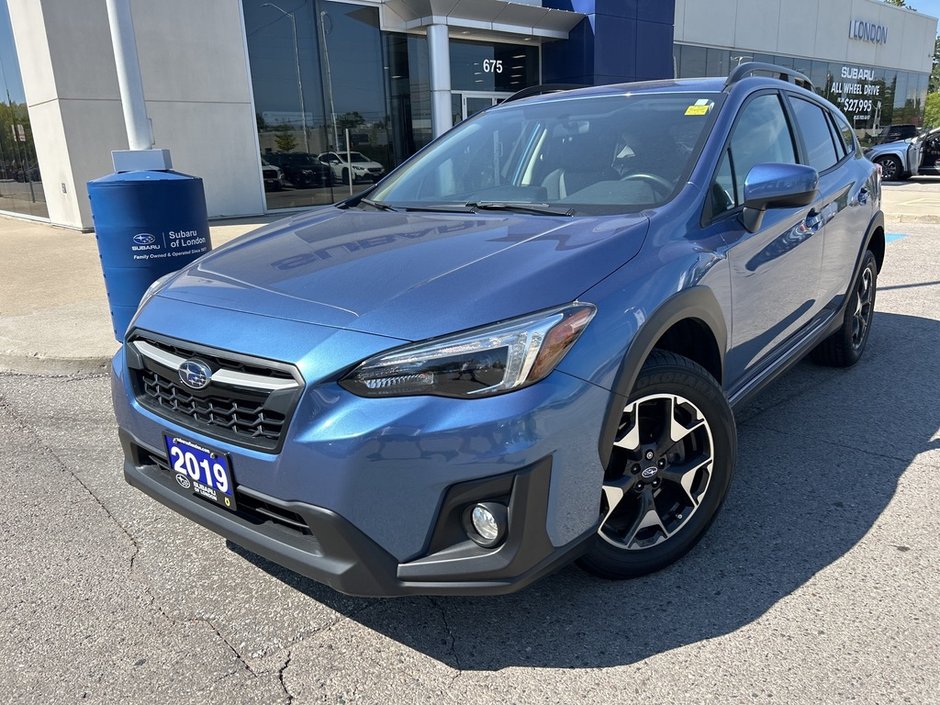 2019 Subaru CROSSTREK SPORT ALLOYS | AWD | SPORT CLOTH WITH ORANGE STITCH | CLIMATE CONTROL | HEATED SEATS