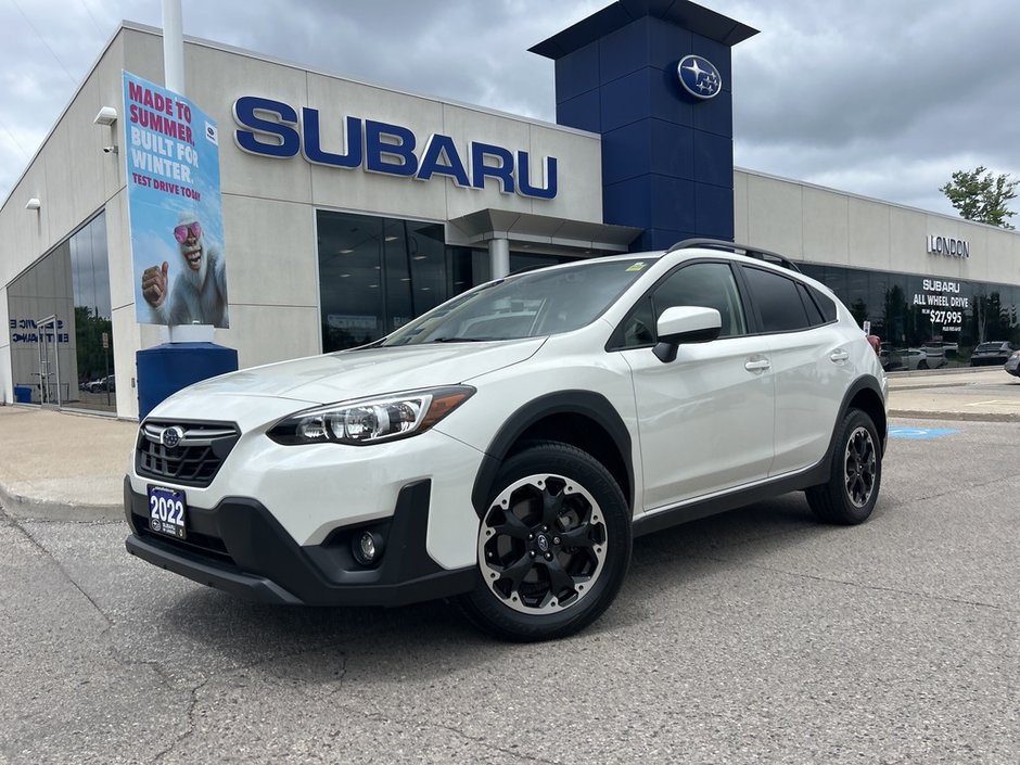 2022 Subaru Crosstrek TOURING WITH EYESIGHT® EYESIGHT TECHNOLOGY | AWD | CVT | HEATED STEERING WHEEL | HEATED SEATS | APPLE CARPLAY