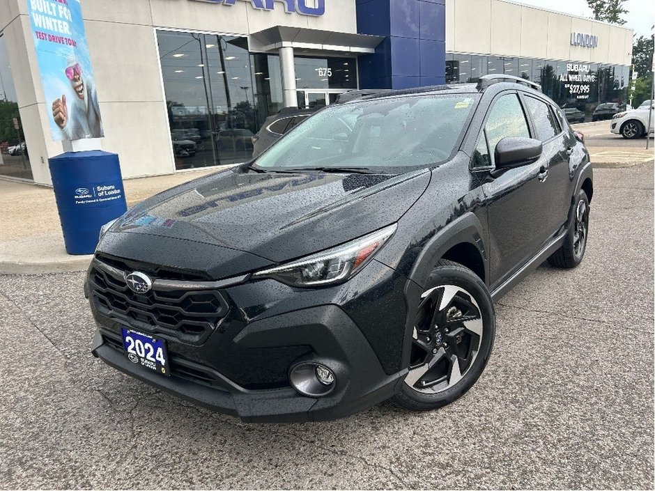 2024 Subaru Crosstrek LIMITED LEATHER SEATS | ONE OWNER | FULLY DEALER SERVICED | HARMAN KARDON 10 SPEAKERS AUDIO | 18