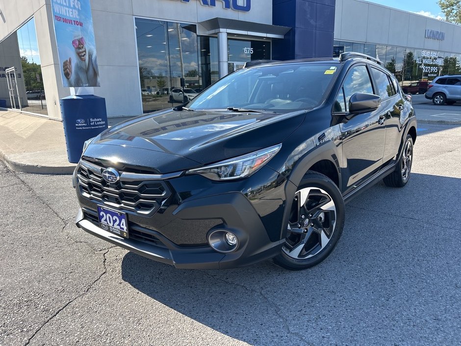 2024 Subaru Crosstrek LIMITED ONE OWNER | LEATHER | NAVI | ALLOYS | 10 SPEAKERS | STEERING- RESPONSIVE  LED HEADLIGHTS